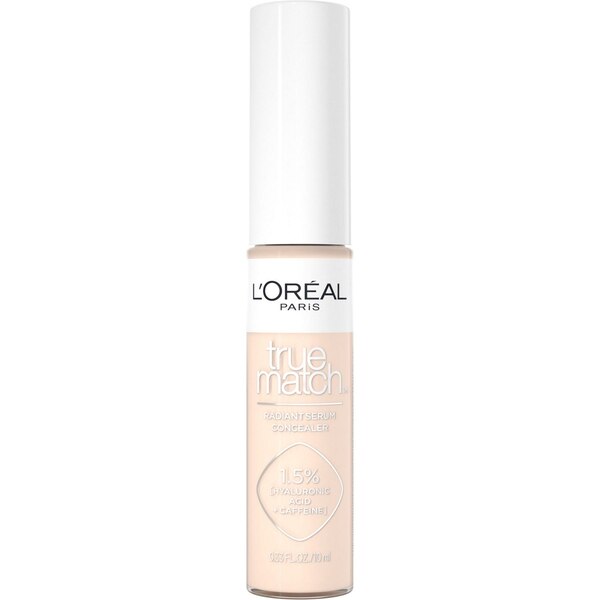 L'Oréal Paris Radiant Serum Concealer with Hyaluronic Acid & Caffeine, .33 OZ