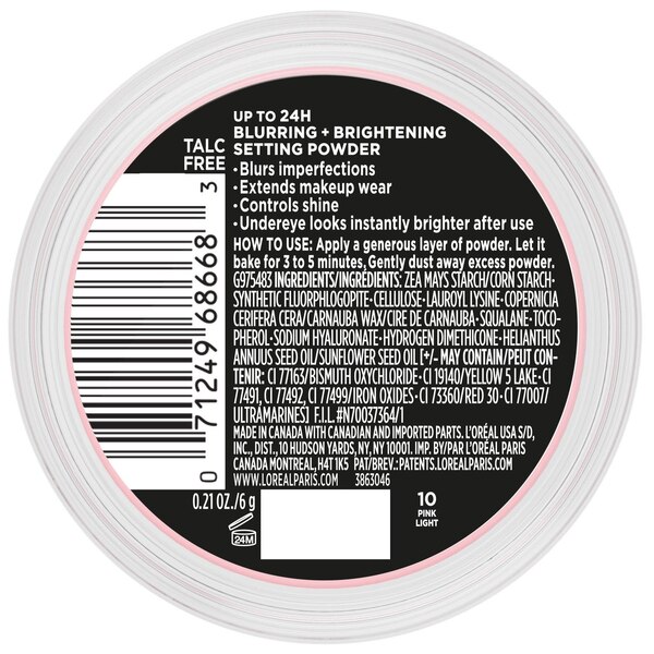 L'Oreal Paris Infallible Blur-Fection Powder