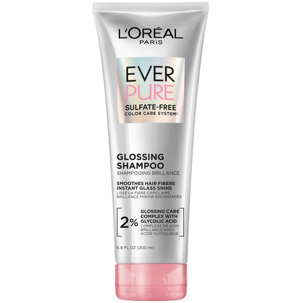 L'Oreal Paris EverPure Sulfate Free Glossing Shampoo, 6.8 OZ