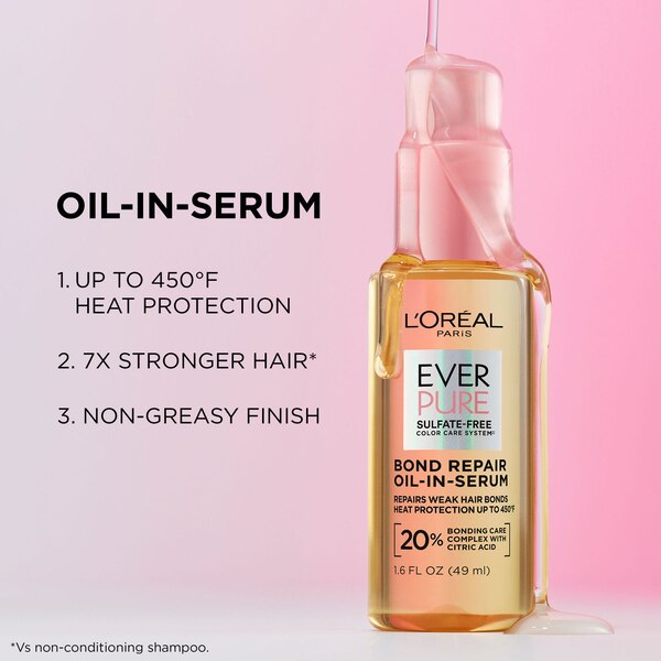 L'Oreal Paris EverPure Bond Repair Oil-in-Serum, 1.6 OZ