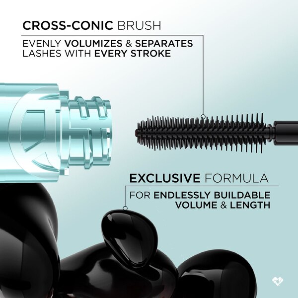 L'Oreal Paris Paradise Big Deal Waterproof Mascara, Black