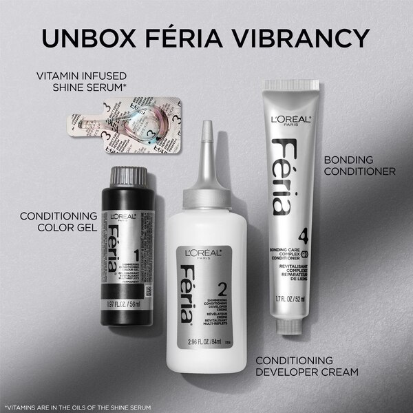 L'Oreal Paris Feria Multi-Faceted Shimmering Permanent Hair Color