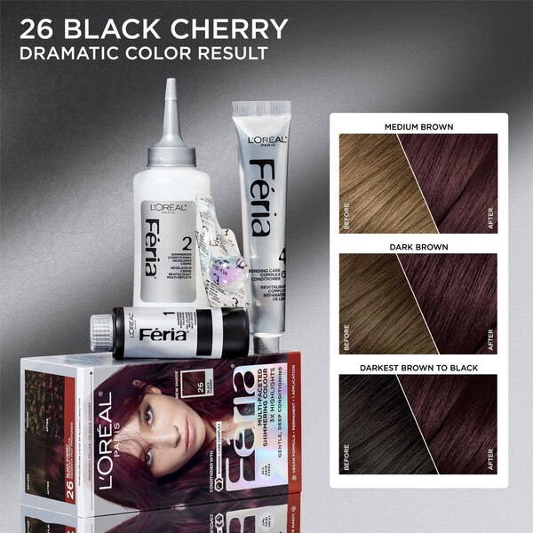 L'Oreal Paris Feria Multi-Faceted Shimmering Permanent Hair Color