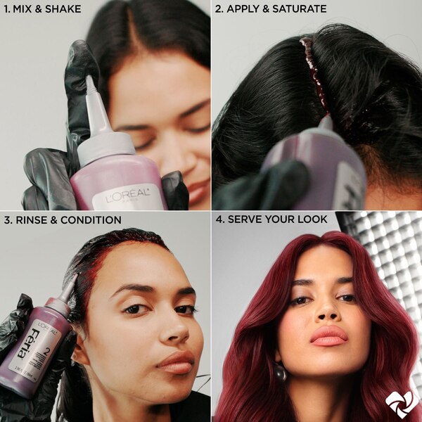 L'Oreal Paris Feria Multi-Faceted Shimmering Permanent Hair Color