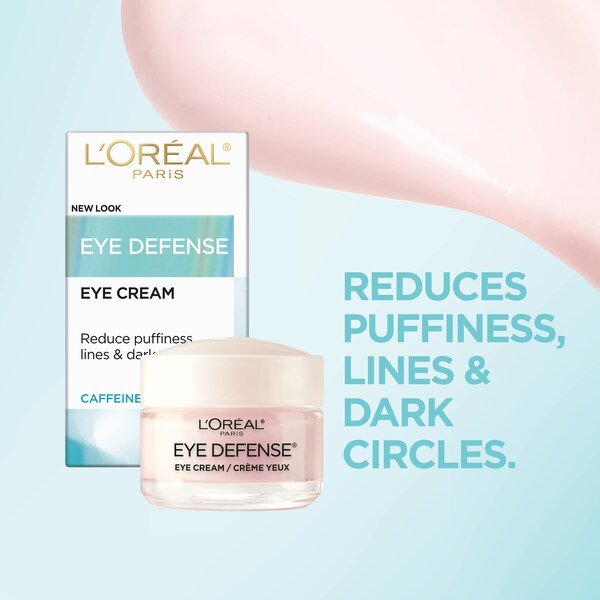 L'Oreal Paris Eye Defense - Crema para ojos, 0.5 oz