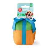 Pet Central Squeaky Present Dog Toy, Assorted Colors, 1 ct, thumbnail image