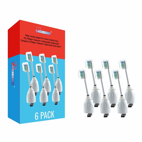 Pursonic Replacement Brush Heads Fits Sonicare
