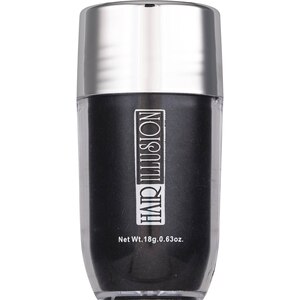 Hair Illusion 100% Natural Hair Fibers, Black, Dark Brown