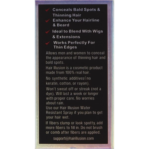 Hair Illusion 100% Natural Hair Fibers
