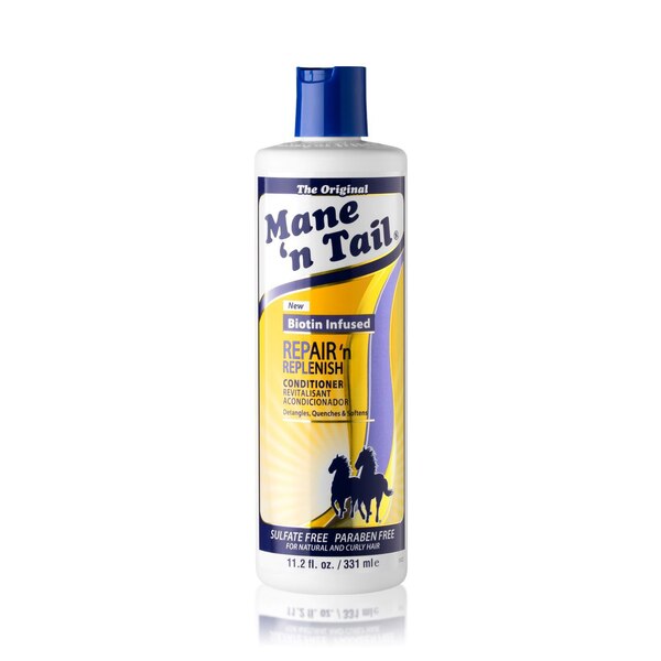 Mane 'n Tail Biotin Infused Repair 'n Replenish Conditioner, 11.2 OZ