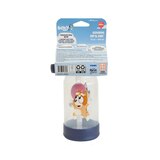 The First Years Bluey Sip & See Toddler Water Bottle with Floating Charm, 12 OZ, thumbnail image