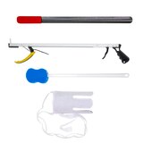 FabLife Hip Kit 4 with 32" Reacher, Contoured Sponge, Formed Sock Aid, 24" Plastic Shoehorn, thumbnail image