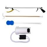 FabLife Hip Kit 7 with 26" Reacher, Contoured Sponge, Formed Sock Aid, 24" Dressing Stick, thumbnail image
