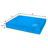 Airex Balance Pad Standard, 16" x 20" x 2.25", Blue, thumbnail image