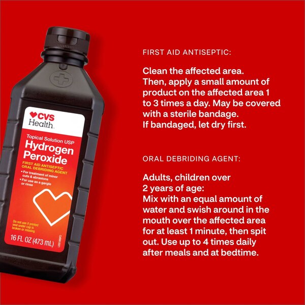 CVS Health - Solución de peróxido de hidrógeno