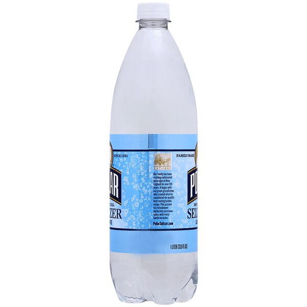 Polar Seltzer Original Sparkling Water, 1L Bottle