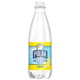 Polar Seltzer Lemon Sparkling Water, 20 OZ Bottle, thumbnail image