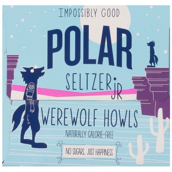 Polar Seltzer Jr Sparkling Water, 7.5 OZ Cans, 6 PK