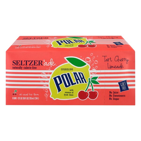 Polar Seltzer'ade, 8 ct, Cans, 12 oz