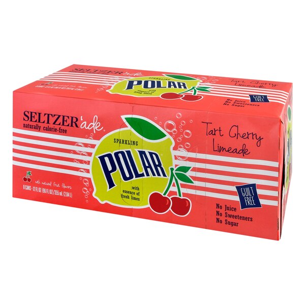 Polar Seltzer'ade, 8 ct, Cans, 12 oz