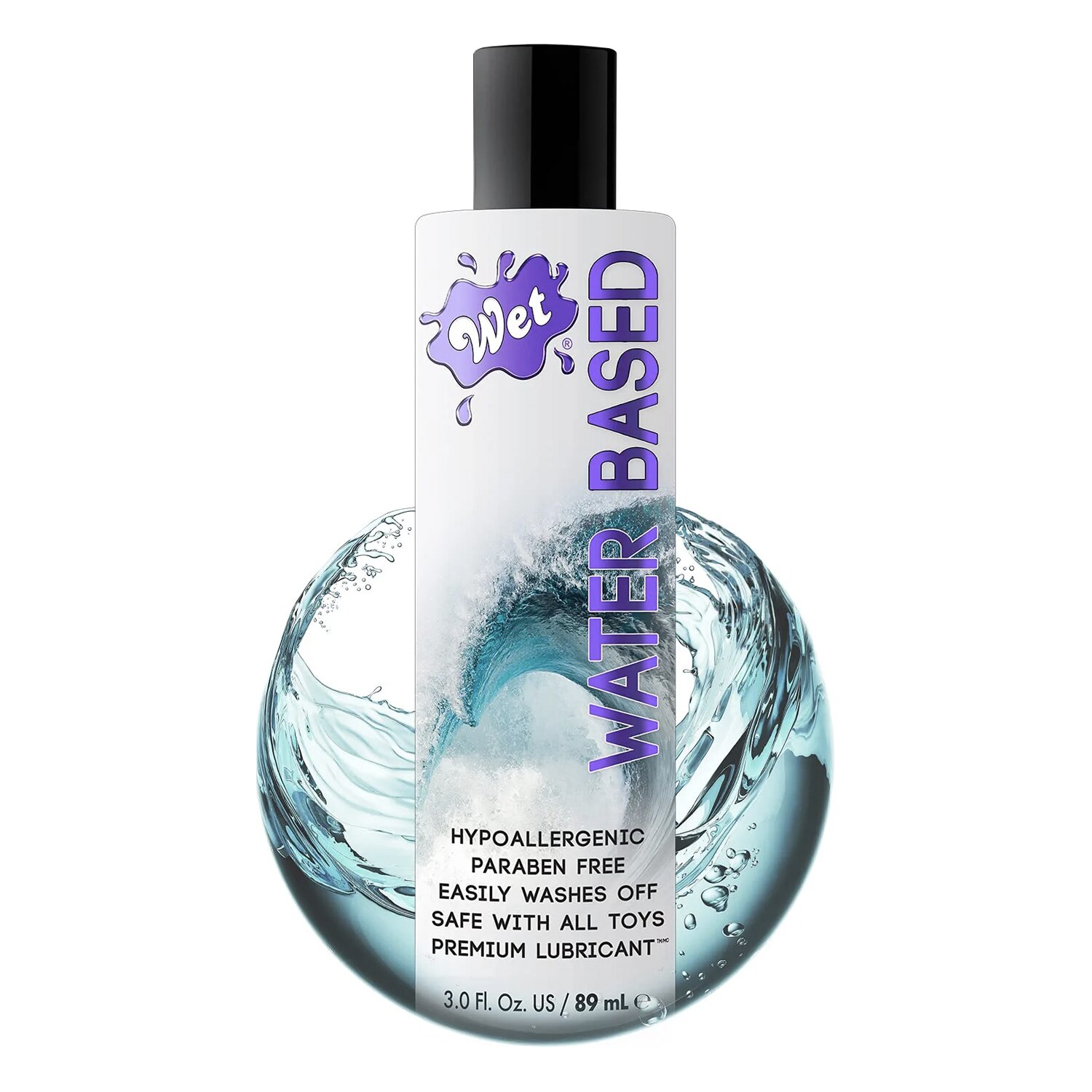 Wet Water Based Premium Personal Lubricant, 6.1 OZ