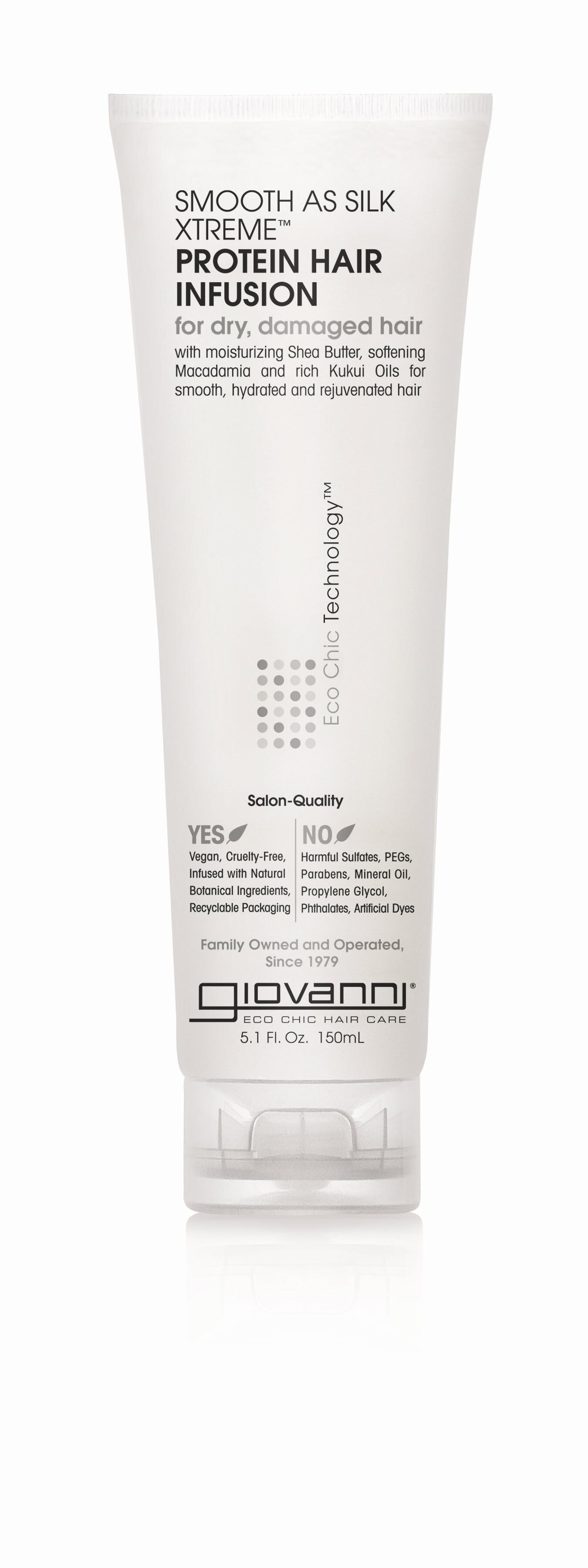 Giovanni Hair Care Products Smooth as Silk Xtreme Protein Hair Infusion, 5.1 OZ