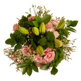 Precious Pink Fresh Flower Bouquet, thumbnail image
