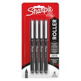 Sharpie Roller Pens, Needle Point Tip (0.5mm), Black, thumbnail image