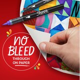 Sharpie Creative Water-Based Acrylic Markers, Brush Tip, 5 ct, thumbnail image