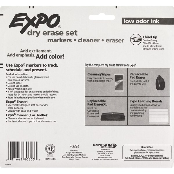 Expo Dry Erase Set