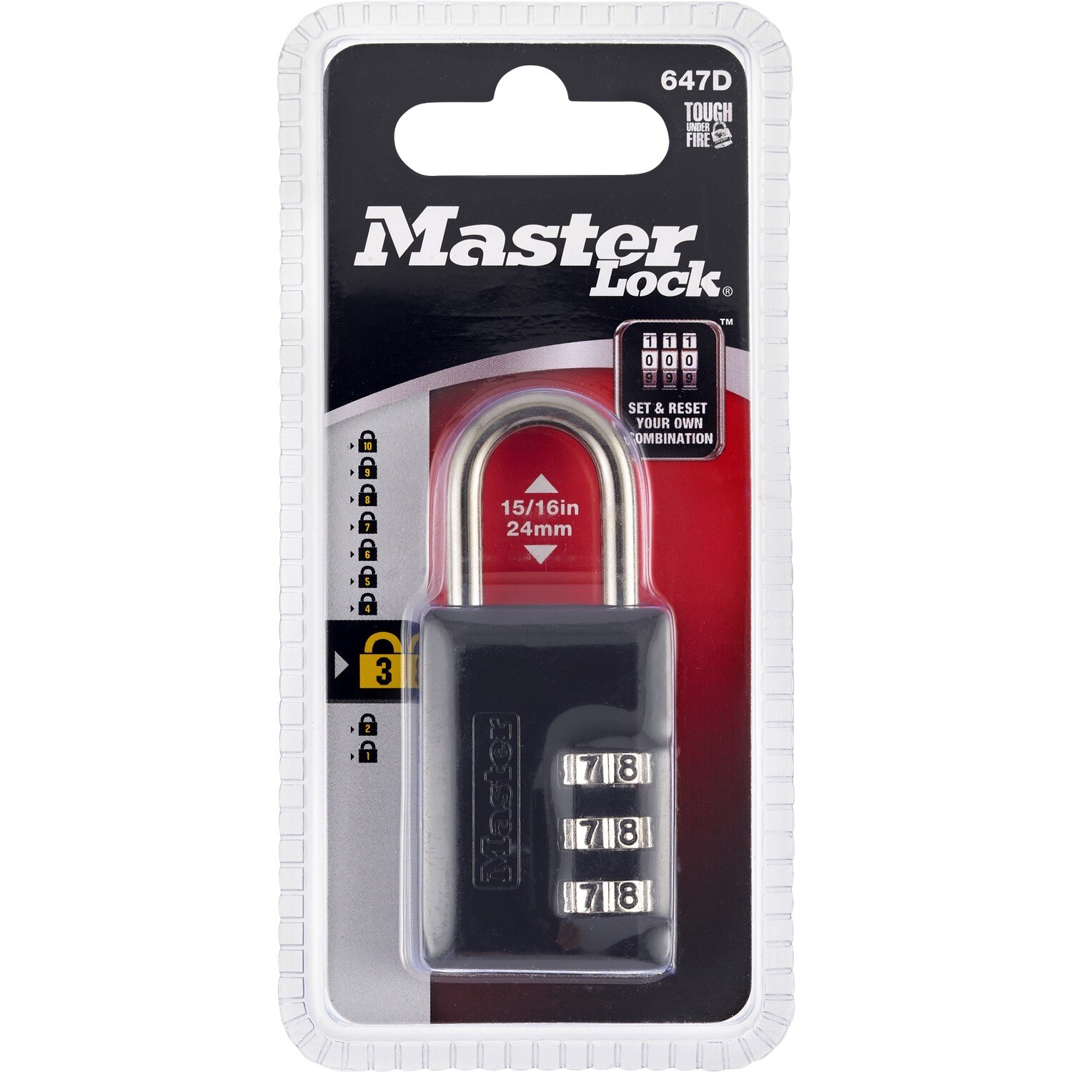 Master Lock Basic Security Combination Lock