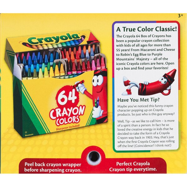 Crayola Crayons, 64 ct
