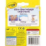Crayola Washable Crayons Large, thumbnail image