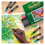Crayola Portfolio Series Water Soluble Oil Pastels, 12 ct, thumbnail image