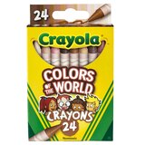 Crayola Colors of the World Crayons,  24 ct, thumbnail image