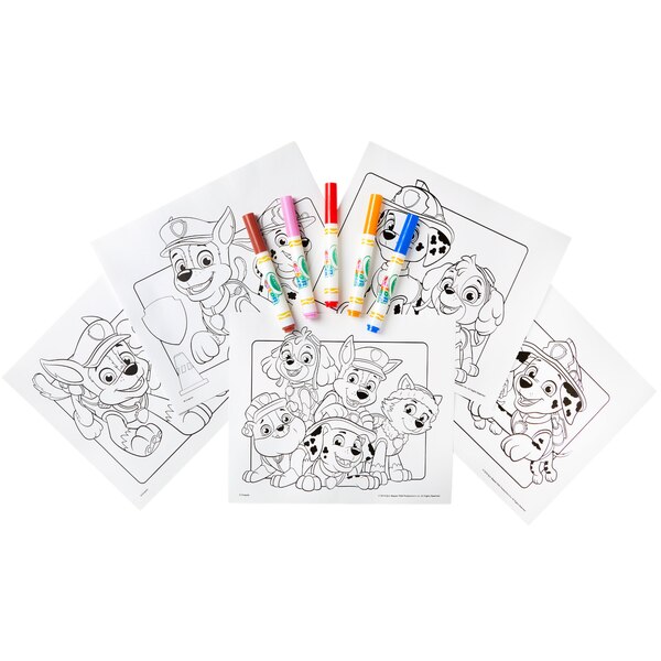 Crayola Color Wonder Paw Patrol Coloring Pages