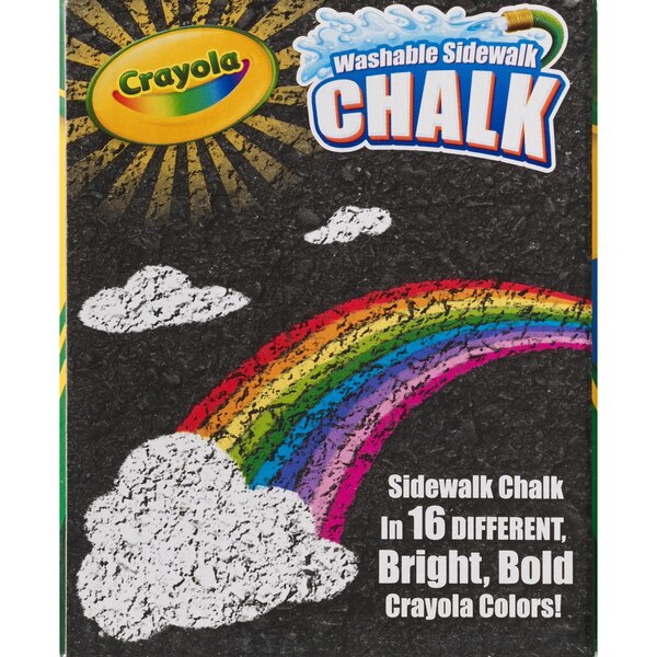 Crayola Washable Sidewalk Chalk