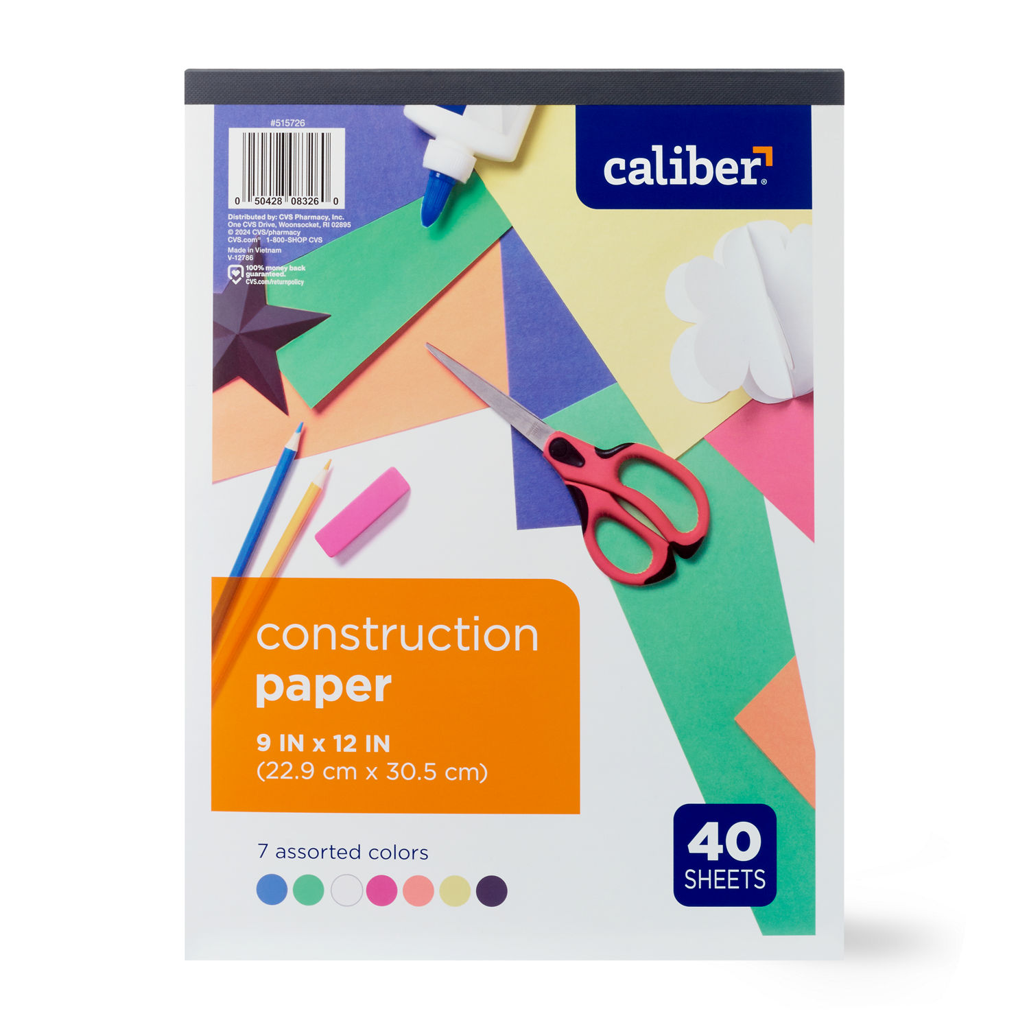 Caliber - Cartulina, colores surtidos