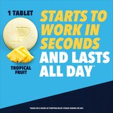 Pepcid Complete Acid Reducer + Antacid Chewable Tablets, Tropical Fruit, thumbnail image 2 of 6