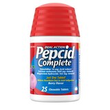 Pepcid Complete Dual Action Chewable Tablets, Berry, thumbnail image