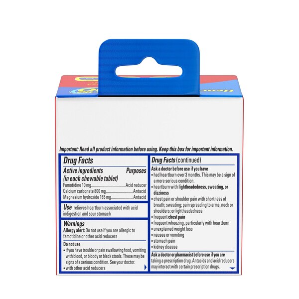 Pepcid Complete Chew Tablets, Berry, 8 CT
