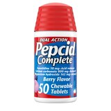Pepcid Complete Dual Action Chewable Tablets, Berry, thumbnail image