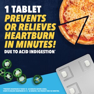 Pepcid AC Maximum Strength Heartburn Prevention & Relief Tablets, 25 Count