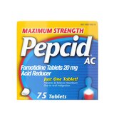Pepcid AC Maximum Strength for Heartburn Prevention & Relief Tablets, thumbnail image