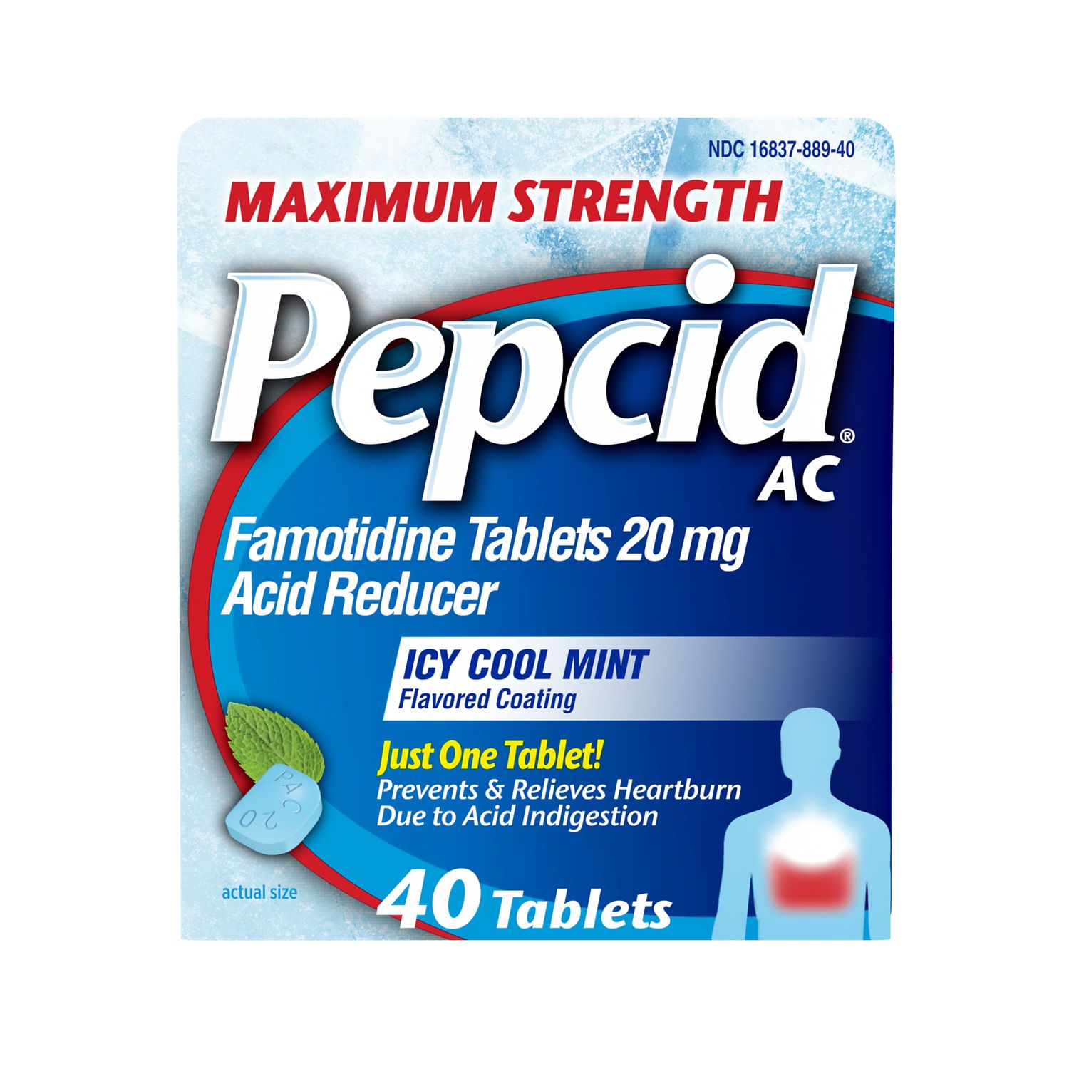 Pepcid Max Cool, 40 CT
