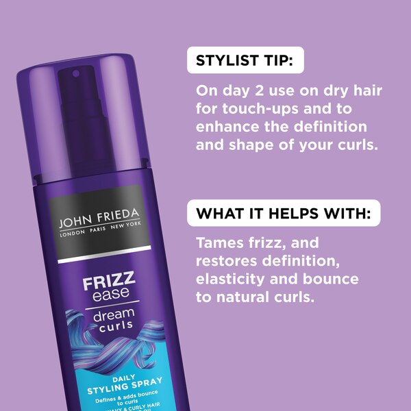 John Frieda Frizz Ease Dream Curls Daily Styling Spray, 6.7 OZ
