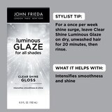 John Frieda Luminous Glaze Clear Shine Gloss, 6.5 OZ, thumbnail image