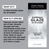 John Frieda Luminous Glaze Clear Shine Gloss, 6.5 OZ, thumbnail image