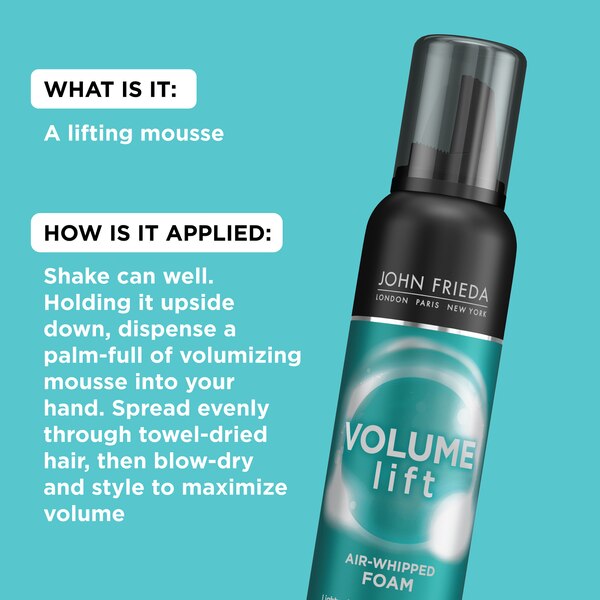 John Frieda Volume Lift Air Whipped Foam