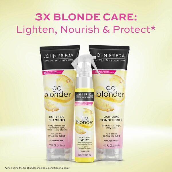 JOHN FRIEDA Sheer Blonde Go Blonder Lightening Spray, 3.5 OZ